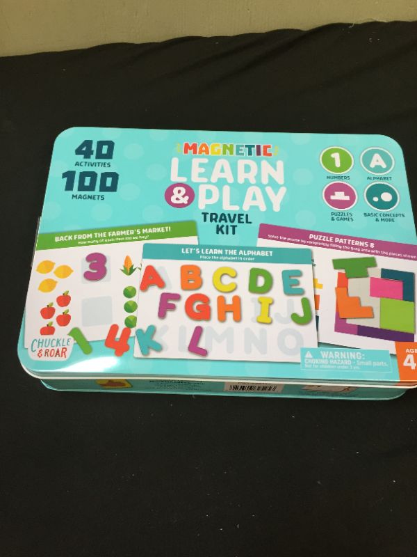 Photo 2 of Magnetic Learn & Play Travel Kit - Chuckle & Roar
