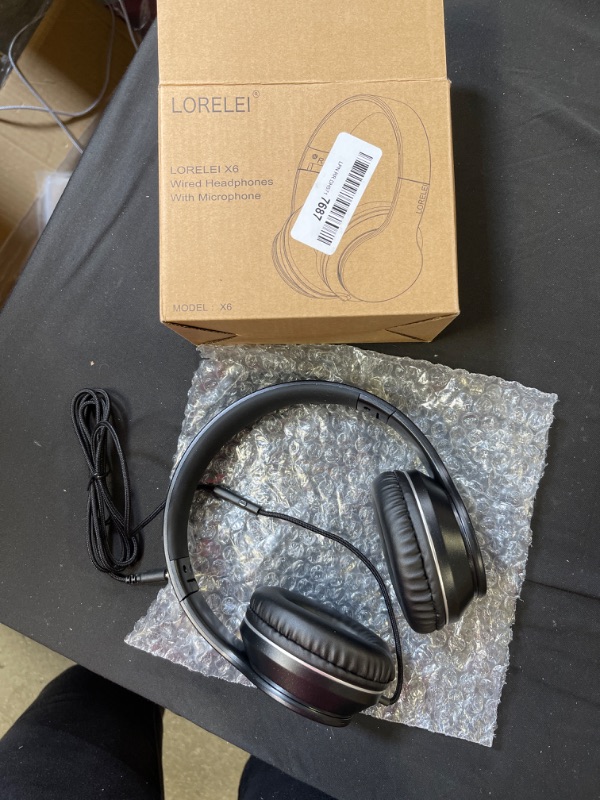 Photo 2 of LORELEI X6 Over-Ear Headphones with Microphone