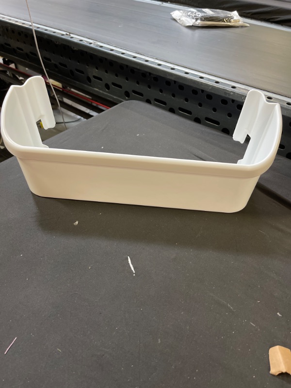 Photo 2 of 240323001 White Refrigerator Replacement Door Bin Side Shelf for Frigidaire Electrolux