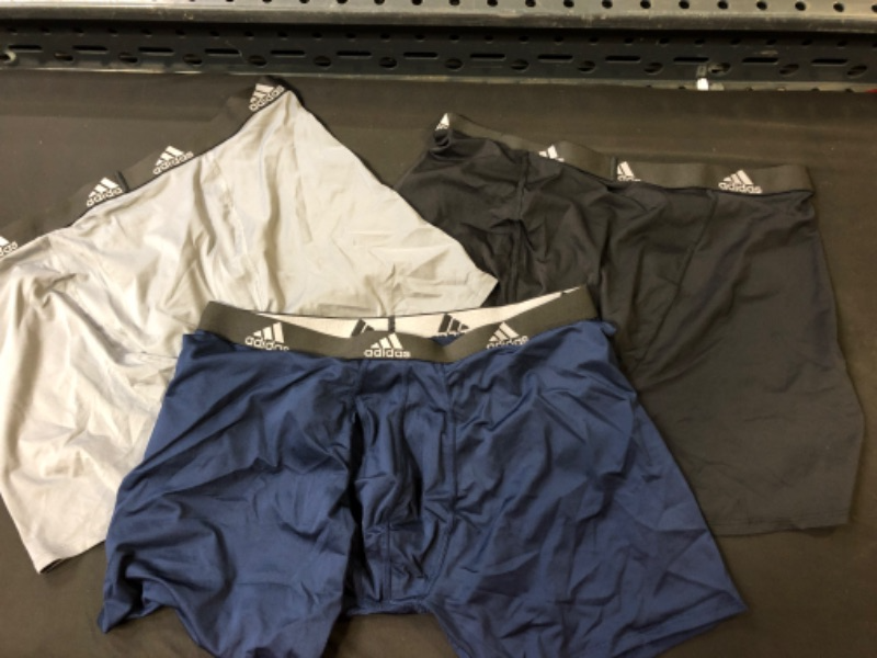 Photo 2 of adidas Men's Performance Boxer Brief Underwear (3-Pack) size XL