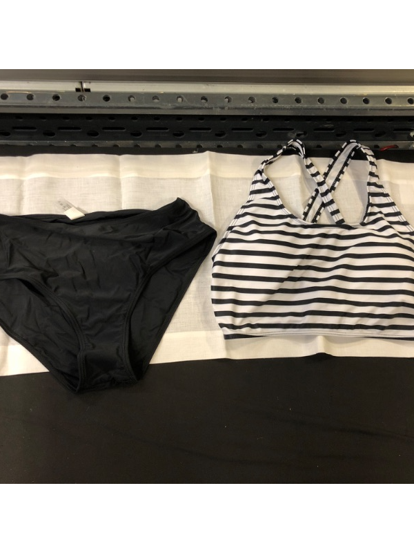 Photo 1 of 2 piece bathing suit size large