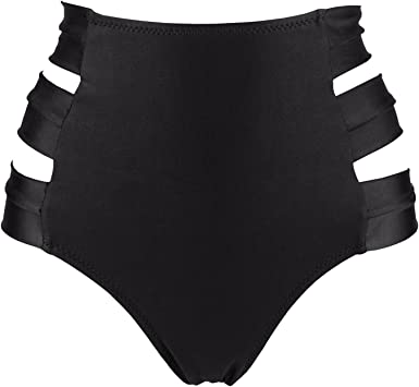 Photo 1 of COCOSHIP Women's High Waist Side Straps Bikini Bottom Scrunch Butt Ruched Brief
SIZE UNKNOW (POSSIBLY M/L)