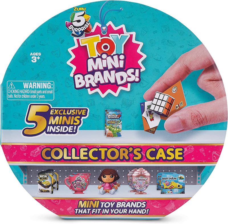 Photo 1 of 5 Surprise Toy Mini Brands Collector's Case - Store & Display 30 Minis with 4 Exclusive Minis Included by ZURU

