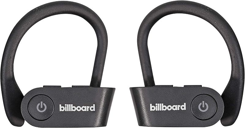 Photo 1 of Billboard - True Wireless Secure Fit Sport Earphones, Black, One Size (HSBT-BB2516)
