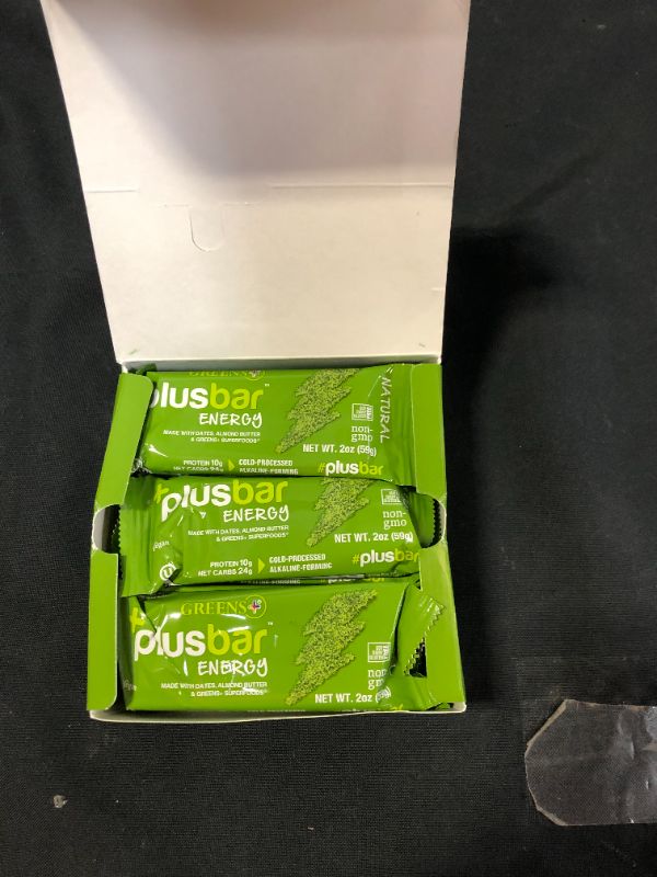 Photo 3 of Greens Plus Energy Bars, Natural - 12 pack, 2 oz bars