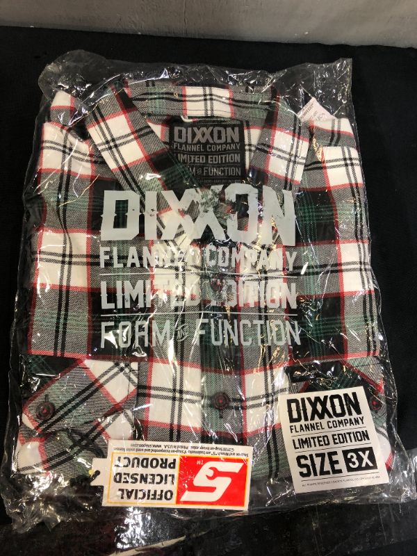 Photo 1 of Alimens and Gentle Men's Button Down Regular Fit Long Sleeve Plaid Flannel Casual Shirts 3X