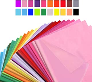 Photo 1 of 20" x 26" Multicolor Tissue Paper - 100 Pack - 25 Colors - Art Paper for Gifts, Games, Birthdays, Easter, Mother's Day, Graduations, Gift Wrap, Crafts, Paper Flowers and More
