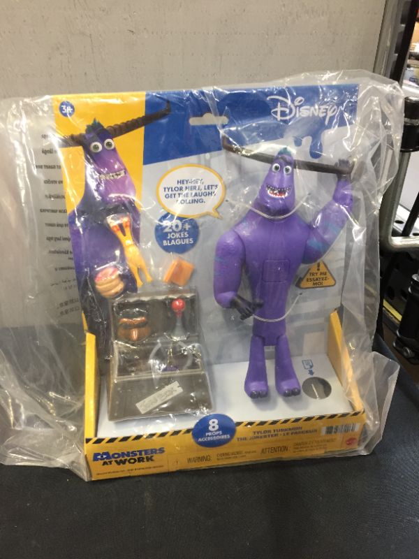 Photo 2 of Disney Monsters at Work Tylor Tuskmon The Jokester Figure