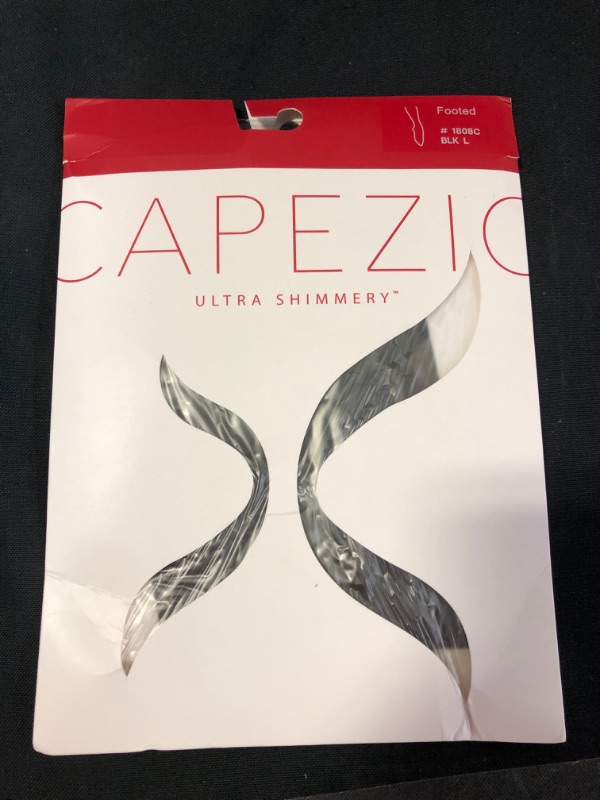 Photo 2 of Capezio Girls' Ultra Shimmery Footed Tights