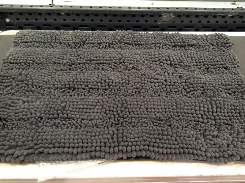 Photo 1 of 20" X 34" Bath Mat,  Dark Grey