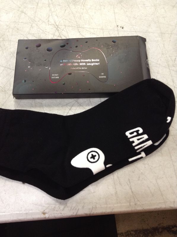 Photo 3 of Do Not Disturb I'm Gaming Socks