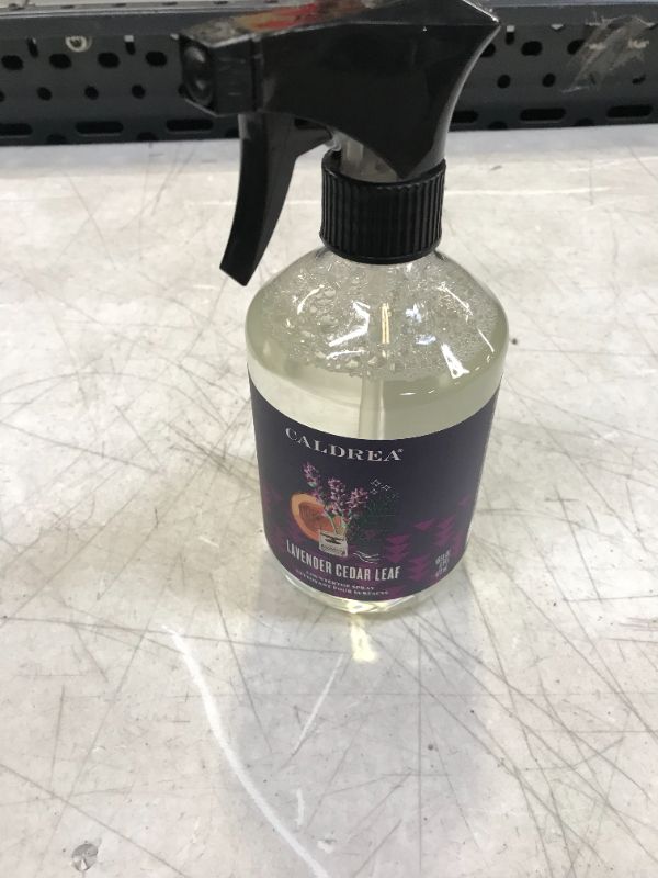 Photo 2 of Caldrea Lavender Cedar Leaf Countertop Spray Surface Cleaner