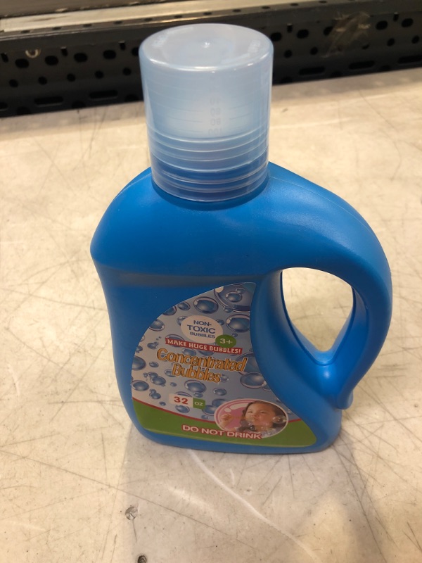 Photo 2 of 32 oz Bubble Refill Solution (up to 2.5 gallons), Nontoxic Bubble Concentrate for Kids, Bubble Machine, Bubble Wand, Bubble Gun, Bubble Blower, Party Favors.