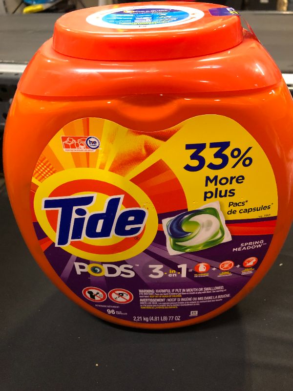 Photo 2 of PODS Liquid Laundry Detergent Pacs Spring Meadow
