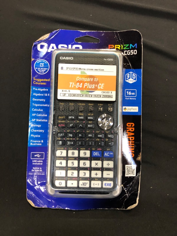 Photo 2 of Casio FX-CG50 Graphing Calculator