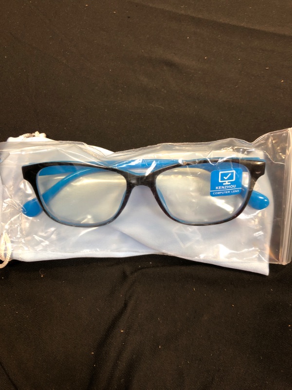 Photo 2 of Blue Light Blocking Computer Glasses 2 Pack Anti Eye Eyestrain Unisex