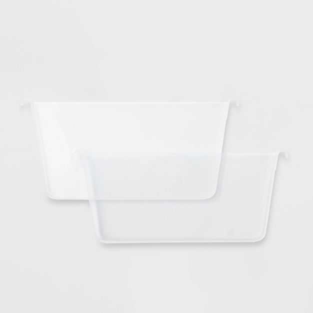 Photo 1 of 6ct 14"x7" Book Bin Dividers - up & up™