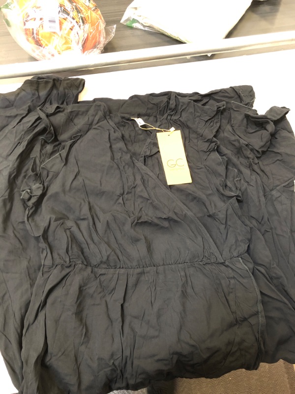 Photo 1 of SHORT SLEEVE BLACK DRESS SIZE L