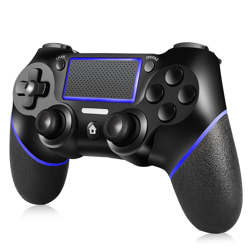 Photo 1 of Sefwon PS4 Controller Wireless Game Controller Compatible with P4 (Blue)
