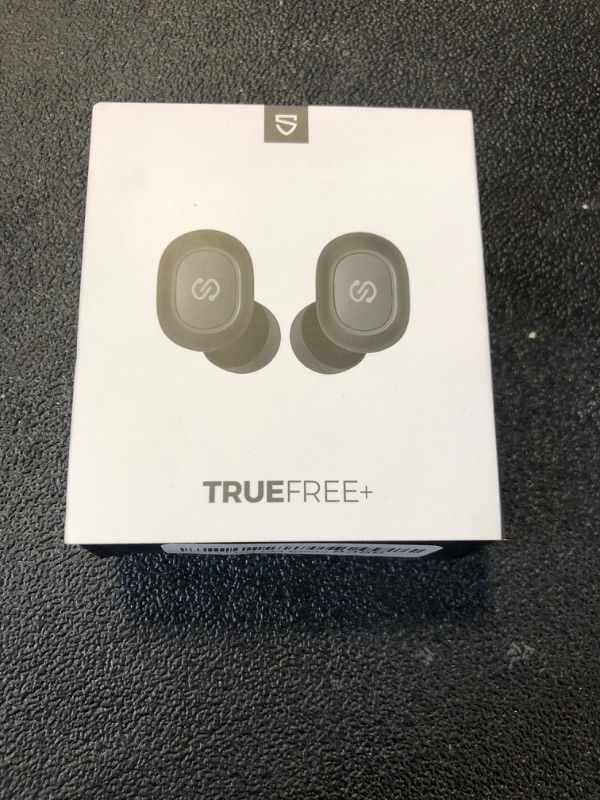 Photo 2 of SoundPEATS True Wireless Earbuds Bluetooth 5.0 Earphones with Built in Mic in-Ear Stereo Headphones for Sport, Deep Bass, Binaural Calls, One-Step Pairing, 35 Hours of Playtime, Upgraded TrueFree Plus
