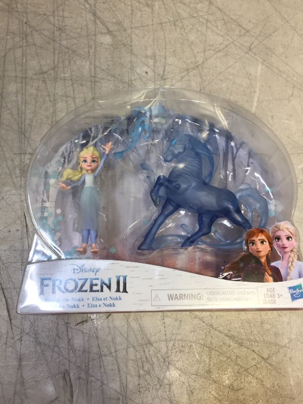 Photo 2 of Disney's Frozen 2 Elsa Small Doll and Nokk Figure