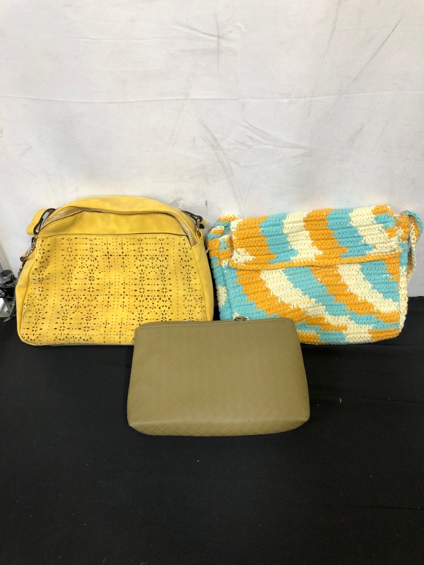 Photo 1 of 3PC LOT, HANDBAGS