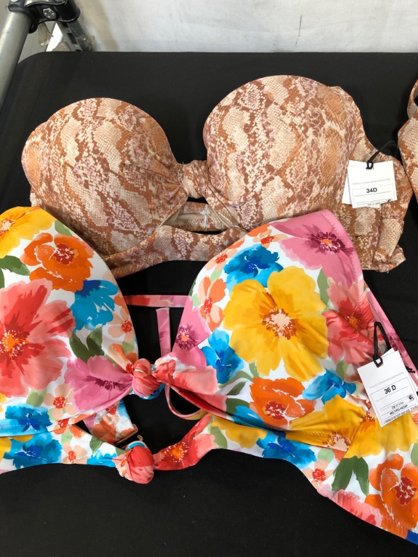 Photo 1 of 4PC LOT, VARIOUS WOMENS CLOTHING, SIZE XL/34D/36D/38D