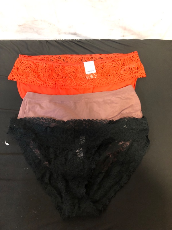 Photo 1 of 3 PC LOT, WOMENS UNDERWEAR SIZE XL