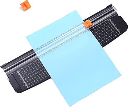 Photo 1 of ZEQUAN A3 Paper Cutter Portable Trimmer - 18 inch Paper Trimmer for Scrapbooking, Max. Cutting Length 16.5 inch Craft Paper Cutter Guillotine 10 Sheet Copy Paper Capacity
