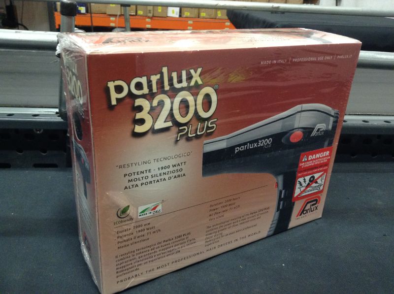 Photo 3 of Parlux 3200 Ceramic & Ionic Dryer 1900W---factory sealed