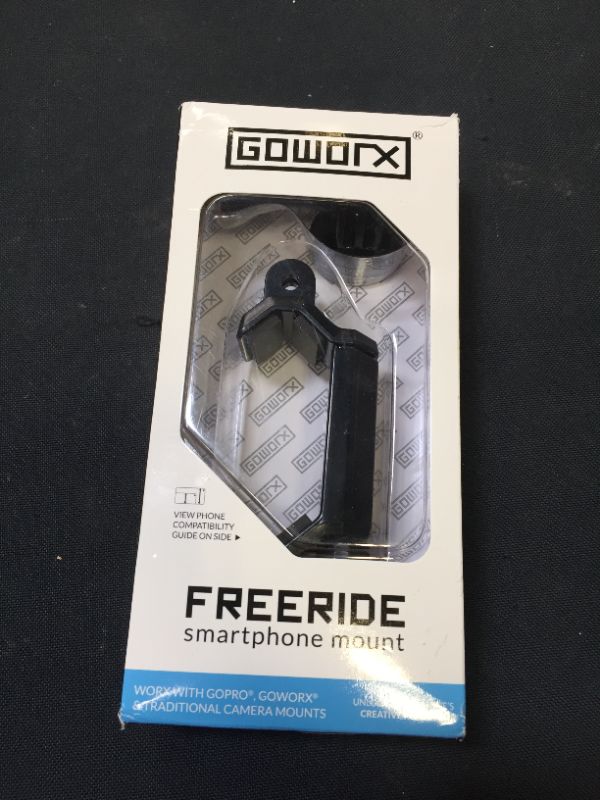 Photo 2 of Freeride Phone Mount by GoWorx - 3-in-1 Action Camera Mount + Tripod Adapter for iPhone