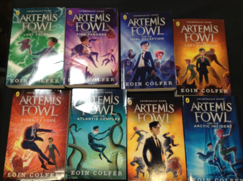 Photo 2 of Eoin Colfer Artemis Fowl Series 8 Books Collection Set Brand New Cover Paperback – January 1, 2020