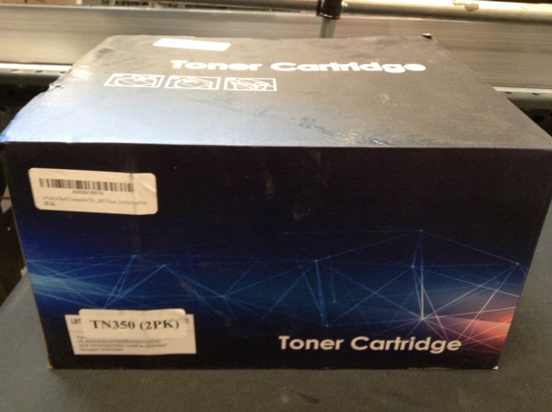 Photo 3 of 2-Pack of Black Compatible TN-350 Toner Cartridge TN350 Used for Brother IntelliFax-2820 2920 MFC-7220 MFC-7420 MFC-7820N Printer