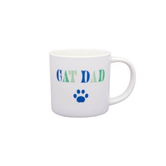 Photo 1 of 16oz Stoneware Cat Dad Mug - Parker Lane 6 MUGS 

