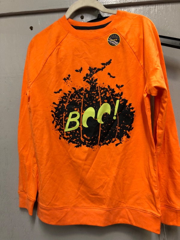 Photo 2 of Boys' Halloween Long Sleeve Graphic T-Shirt - Cat & Jack---Size 12