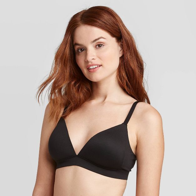 Photo 1 of 34D Women's Lightly Lined Wirefree Lounge Bra - Auden