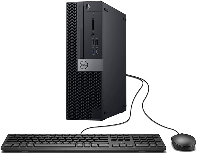 Photo 1 of dell pc tower, mouse and keyboard 