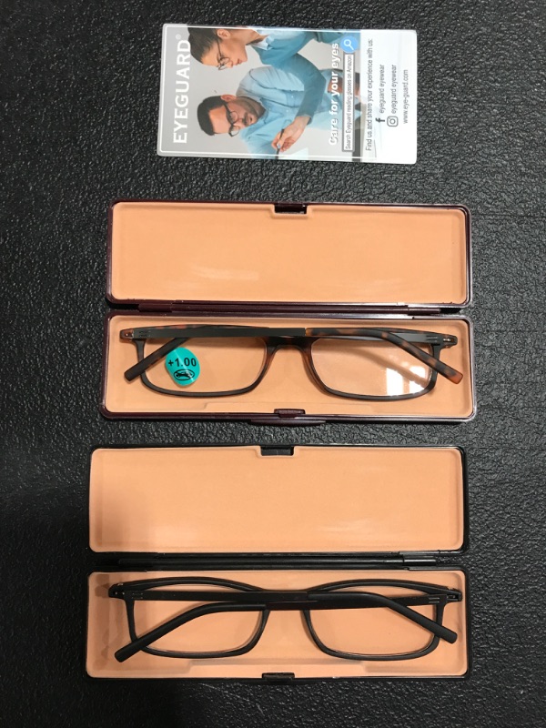 Photo 1 of 2 PACK OF READING GLASSES, +1.00