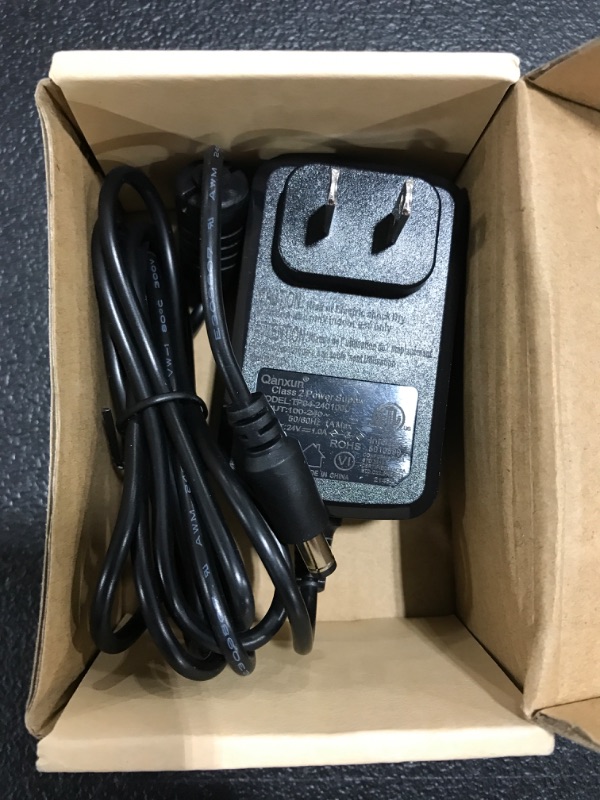 Photo 2 of 24V 1A Power Charger 24W Power Supply Adapter 100V-240V AC to DC 24 Volt 1000,800,600,400,300,200,100mA Available