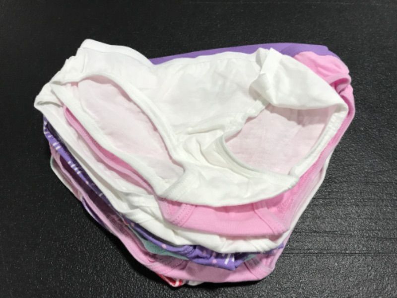 Photo 1 of 14 PAIR OF FRUIT OF THE LOOM GIRLS' UNDERWEAR, SIZE 10. 
