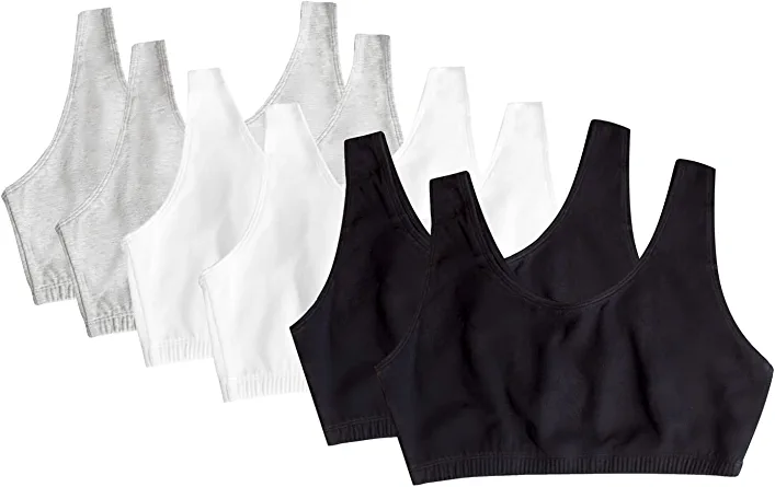 Photo 1 of 





















































Fruit of the Loom Women's Built Up Tank Style Sports Bra Value Pack


