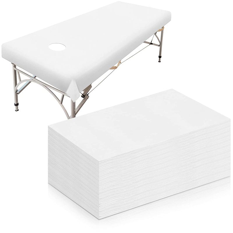 Photo 1 of 20 Pieces Disposable Massage Table Cover Waterproof