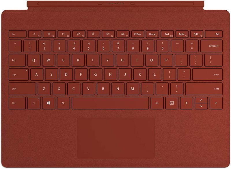 Photo 1 of Microsoft FFP-00101 Surface Pro Signature Type Cover, Poppy Red----FACTORY SEALED