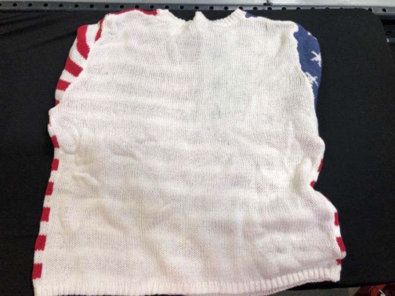 Photo 2 of AMERICAN FLAG LONG SLEEVE----SIZE XL---USED