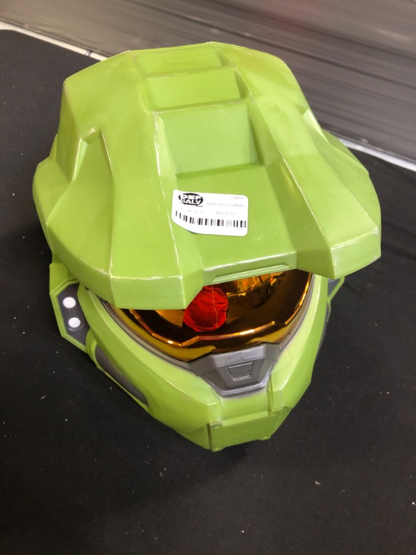 Photo 2 of Adult HALO Infinite Master Chief Halloween Costume Helmet