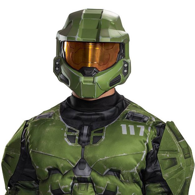 Photo 1 of Adult HALO Infinite Master Chief Halloween Costume Helmet