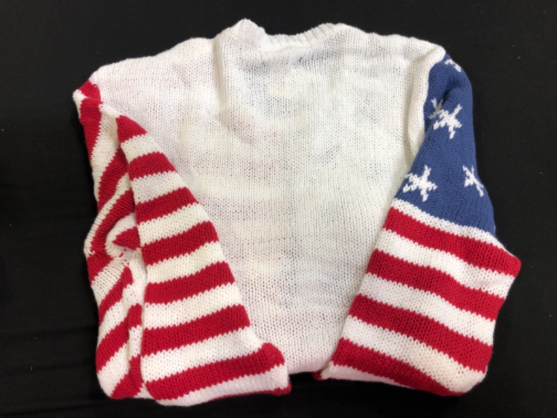 Photo 1 of AMERICAN FLAG SWEATER---SIZE S