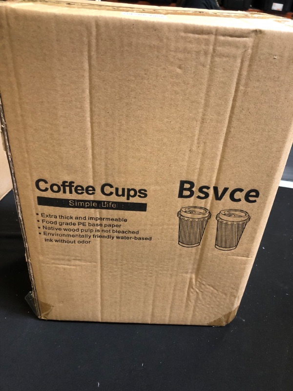 Photo 2 of ?12 Oz 80 Park?Coffee Cups with Lids and Straws, Insulated Double Wall Paper Coffee Cups with Lids, Disposable Coffee Cups 12 Oz Coffee Cups with Lids To Go Coffee Cups with Lids Hot Cups with Lids
