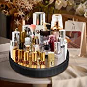 Photo 1 of 12inch Makeup Perfume Organizer, 360 Degree Rotating Lazy Susan, Cosmetic Rotating Makeup Organizer,Round Perfume Tray with Large Capacity
