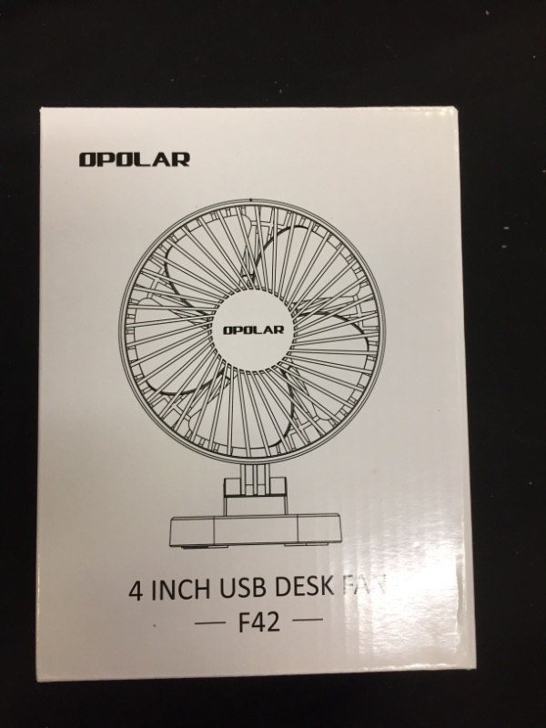 Photo 2 of KOONIE 4 Inch Small Desk Fan